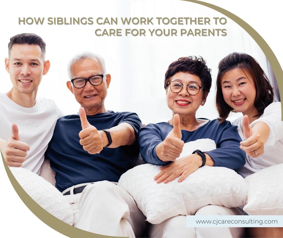 Siblings care for parents